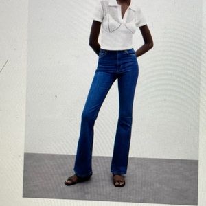 The skinny flare jeans Zara new never worn with tags
